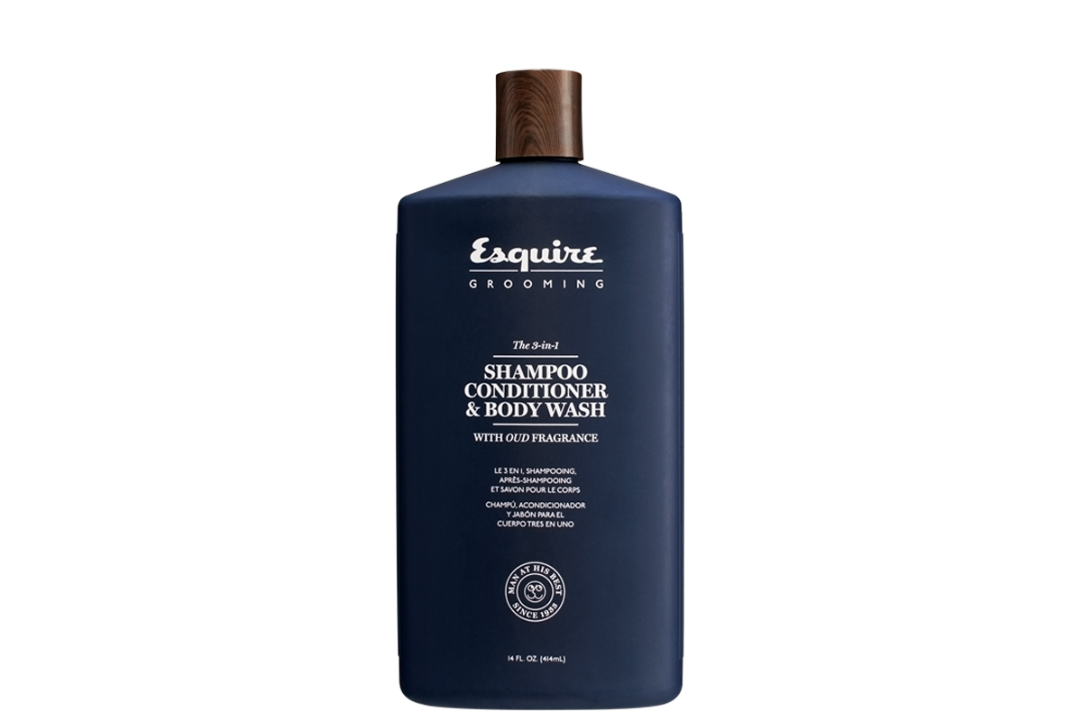 ESQUIRE 3-IN-1 SHAMPOO, CONDITIONER & BODY WASH